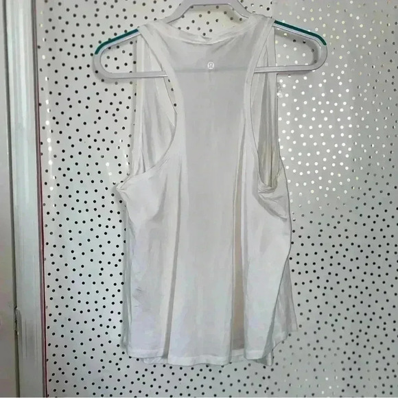 Lululemon White Tank - Picture 4 of 6